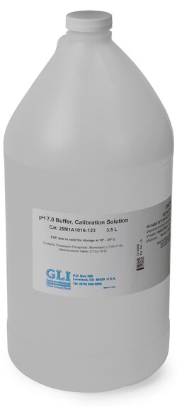 Hach Company&nbsp;GLI pH 7.0 Buffer, 3.5 L