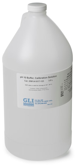 Hach Company GLI pH 10 Buffer, 3.5 L, Quantity: Each of 1