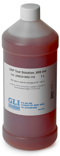 Hach Company 600 mV ORP Solution, 1L