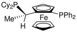 Strem, An Ascensus Company CAS# 162291-02-3. 500mg. (S)-(+)-1-[(R)-2-(Diphenylphosphino)ferrocenyl]ethyldicyclohexylphosphine