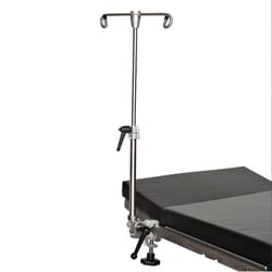 Medicus Health Clamp Mount Adjustable Height Iv Pole, Quantity: Each of