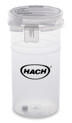 Hach Company Sample Vial, 120 mL without Thiosulfate, 200/pk