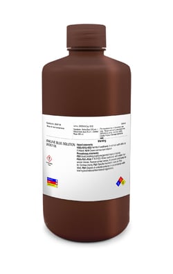 Electron Microscopy Sciences Aniline Blue Solution 500 ML, Quantity: Each