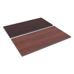 Enterprise Technology Solutions&nbsp;Reversible Laminate Table Top, Rectangular, 59.38w X 29.5,medium Cherry/mahogany