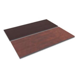 Enterprise Technology Solutions&nbsp;Reversible Laminate Table Top, Rectangular, 71.5 X 29.5, Medium Cherry/mahogany
