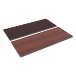 Enterprise Technology Solutions&nbsp;Reversible Laminate Table Top, Rectangular, 59.5w X 23.63,medium Cherry/mahogany
