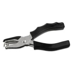 Enterprise Technology Solutions Eight-Sheet Handheld One-Hole Punch, 1/4"