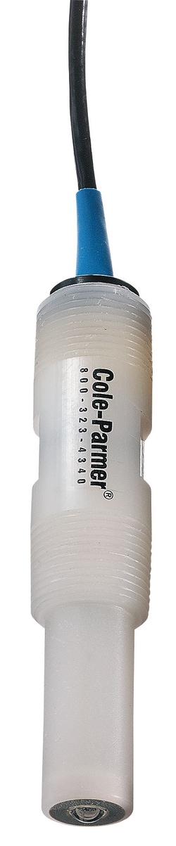 Oakton by Cole-Parmer Self-Cleaning Flat Surface ORP Probe, DJ/Ryton/Au/10'/BNC