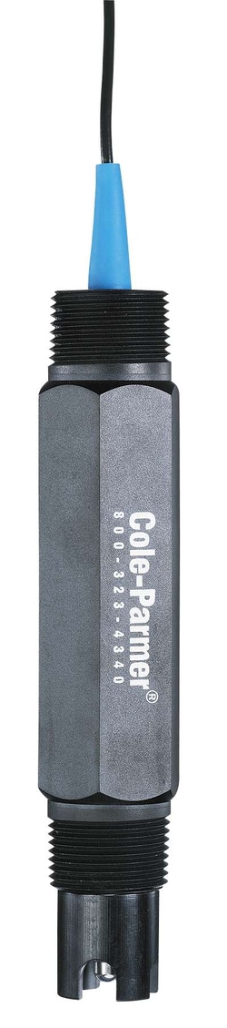 Cole-Parmer Solution Grounded, Platinum-Band ORP Electrode; No ATC Element, BNC
