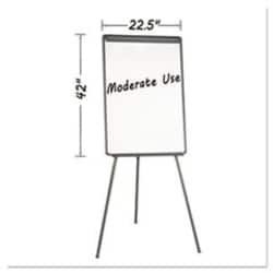 Enterprise Technology Solutions Basic Tripod Melamine Presentation Easel,
