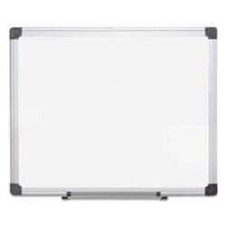 Enterprise Technology Solutions porcelain value dry erase board, 24 x 36,