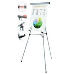 Enterprise Technology Solutions Telescoping Tripod Display Easel, Adjusts