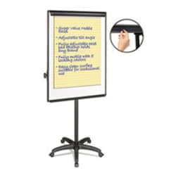 Enterprise Technology Solutions Silver Easy Clean Dry Erase Mobile Presentation