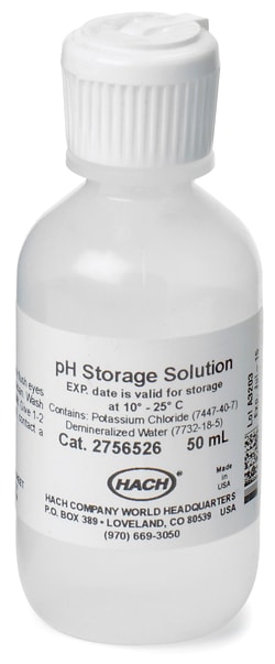 Hach Company pH Electrode Storage Solution, 50 mL, Quantity: Each of 1