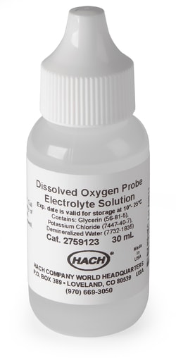 Hach Company Filling Solution, Internal, Polarographic DO, 30 mL