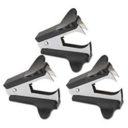 Enterprise Technology Solutions Jaw Style Staple Remover, Black, 3/pack,