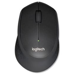 Enterprise Technology Solutions&nbsp;M330 Silent Plus Mouse, 2.4 Ghz Frequency/33 Ft Wireless Range, Right Hand Use, Black