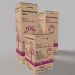 Fisherbrand Nitrile Glove Recycling Solution 12 x 12 x 20 in