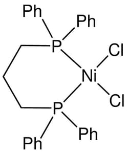 Strem, An Ascensus Company&nbsp;CAS# 15629-92-2. 5g. 1,3-Bis(diphenylphosphino)propane nickel(II) chloride, 99%. MFCD00015318