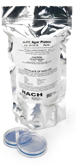 Hach Company m-FC Agar Plates, pk/15, Quantity: Pack of 15