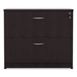 Enterprise Technology Solutions Alera Valencia Series Lateral File, 2 Legal/letter-Size File Drawers, Espresso, 34