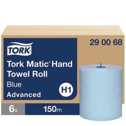 Tork Matic Paper Hand Towel Roll H1 Blue | Buy Online | Tork | Fisher Scientific