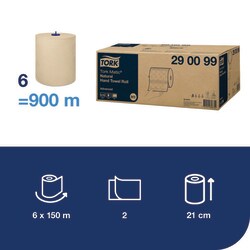 Tork Matic Paper Hand Towel Roll H1 Natural | Buy Online | Tork | Fisher Scientific