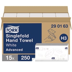 Tork&nbsp;Soft Singlefold Hand Towels H3