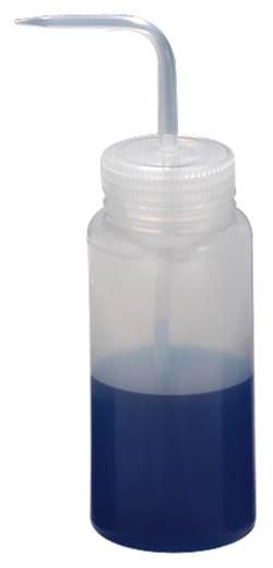 Hach Company Bottle, Wash, Polyethylene, Narrow Mouth, 250 mL, 12/pk