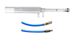 Glass Expansion Quartz Torch 2.5mm injector with gas fittings