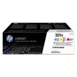 Enterprise Technology Solutions&nbsp;HP 201x, (cf253x-M) 3-Pack High-Yield Cyan/magenta/yellow Original Laserjet Toner Cartridges