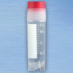 Globe Scientific CryoClear Cryogenic Vials with External Threads