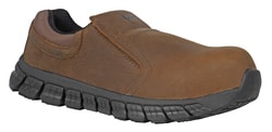 Footwear at Work BRN SLIP ON SAFETY TOE MNS OX, Quantity: Each of 1