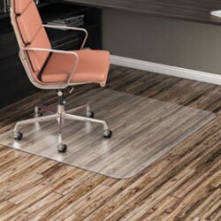 Enterprise Technology Solutions All Day Use Non-Studded Chair Mat For Hard