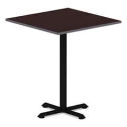 Enterprise Technology Solutions&nbsp;Reversible Laminate Table Top, Square, 35.38w X 35.38d, Medium Cherry/mahogany