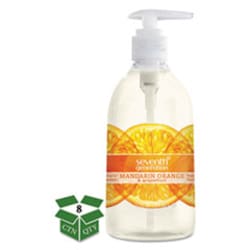 Enterprise Technology Solutions&nbsp;Natural Hand Wash, Mandarin Orange And Grapefruit, 12 Oz Pump Bottle, 8/carton