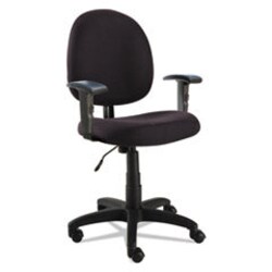 Enterprise Technology Solutions&nbsp;Alera Essentia Series Swivel Task Chair With Adjustable Arms, Supports Up To 275 Lb, 17.71