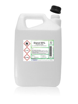 Ethanol 96%, Solveco 5 L | Buy Online | Solveco Chemicals | Fisher Scientific