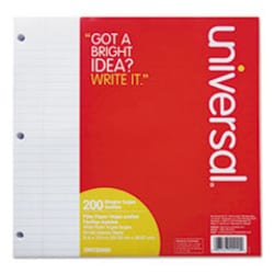 Enterprise Technology Solutions&nbsp;Filler Paper, 3-Hole, 8 X 10.5, Wide/legal Rule, 200/pack