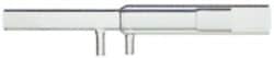 Glass Expansion Semi Demountable Quartz Torch Body, 6mm OD Side Arms for Finnigan Element