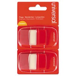 Enterprise Technology Solutions Page Flags, Red, 50 Flags/Dispenser, 2