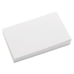 Enterprise Technology Solutions Unruled Index Cards, 3 X 5, White, 100/pack,