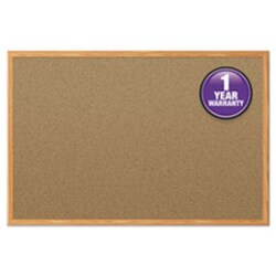 Enterprise Technology Solutions ECONOMY CORK BOARD WITH OAK FR