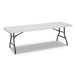 Enterprise Technology Solutions Rectangular Plastic Folding Table, 96w