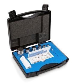Kern Sohn OIML Class F1 Weight Set, Plastic Case 1 mg to 500 g:Balanzas