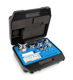 Kern Sohn OIML Class F1 Weight Set, Plastic Case 1 mg to 5 kg:Balanzas