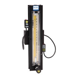 AVANTOR MASTERFLEX (VWR LLC)&nbsp;Masterflex Variable-Area Flowmeter, Correlated Reading with Dual Optical Alarms, Stainless Steel Housing, 4,662 mL/min Air