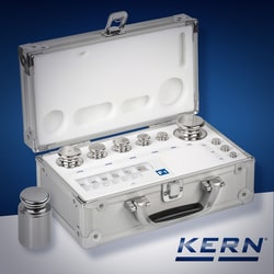 Kern Sohn Unlined Wooden Box for OIML Class F2 and M3 Weights 1 mg to 2