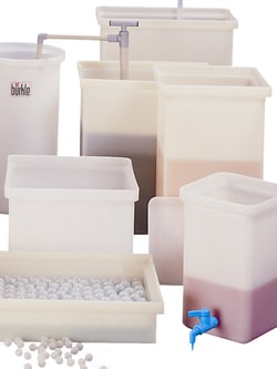 Buerkle™ LDPE Rectangular Container