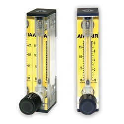 AVANTOR MASTERFLEX (VWR LLC)&nbsp;Masterflex Variable-Area Flowmeter, Direct Reading, Acrylic Housing and Stainless Steel Fittings with valve, 1.3 L/min Nitrogen